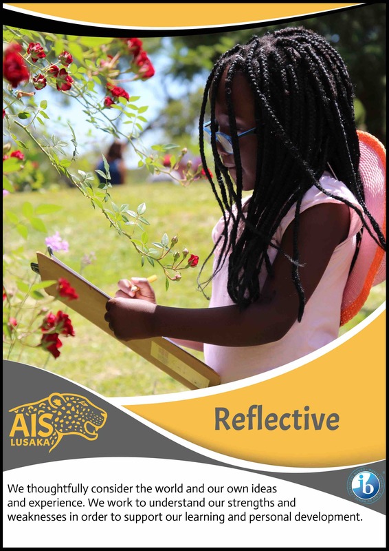 IB Learner profile Reflective American International school of Lusaka, Picture