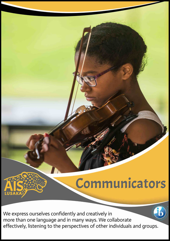 IB Learner profile communicators American International school of Lusaka, Picture
